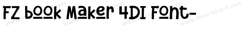 FZ book Maker 4DI Font字体转换